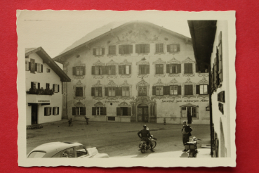 Foto Reutte / 1930-1950 / E Hornstein / Gasthof zum schwarzen Adler / Grosshandlung / Tirol